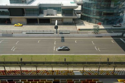 Car on track.....