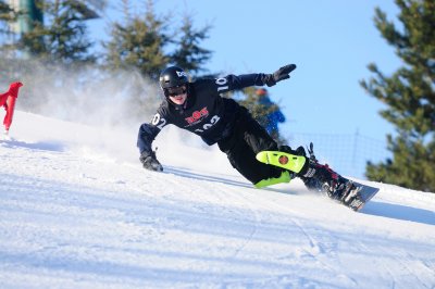 Association of Ontario Snowboarders Race Mansfield 21 Jan