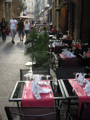 waiting for the guests