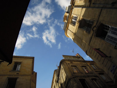 sky and house