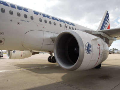 A318, from Paris to Frankfurt