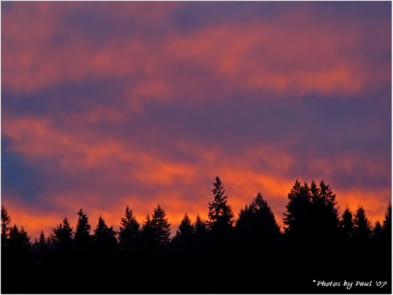 SUNRISE ON JESUS BIRTHDAY