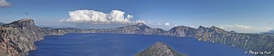 CRATER LAKE IN THE SUMMER