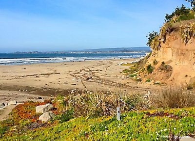 HIDDEN BEACH, APTOS, CALIFORNIA