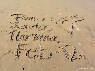 FRIENDS AT THE BEACH