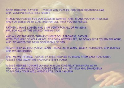 PRAYER TO GOD THE FATHER -1