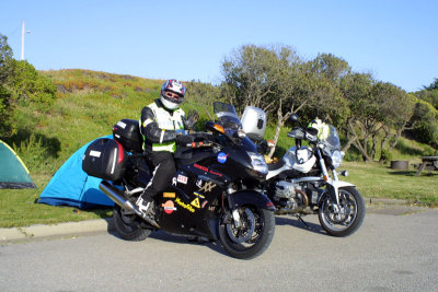 Morro Beach, California - Motorcycle Camping - April 19-20, 2008