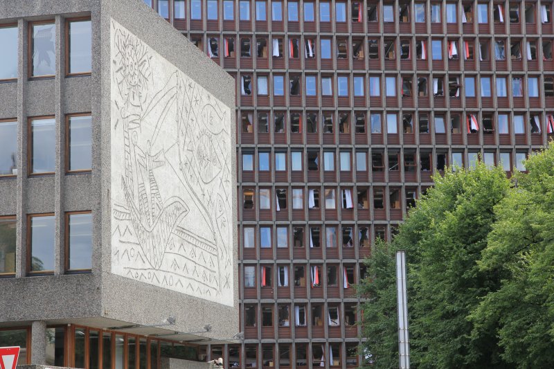 The main government building