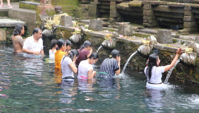 Sacred springs of Tirta Empul