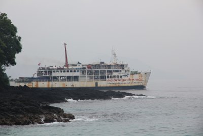 The lombok ferry. Bias Tugal (Pantai Kecil)