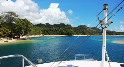 Approaching the village of Mboromole