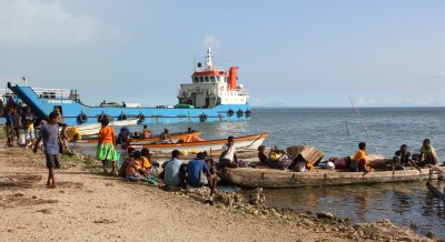 Losuia harbour