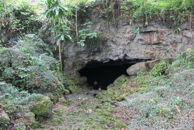 Swimming cave