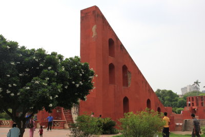 Jantar Mantar. Astronomical observatory build by Jai Singh II in 1725. New Delhi