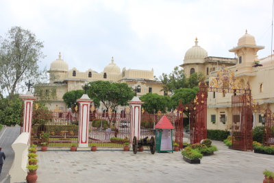 City Palace. The Maharanas private residence.