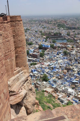 The Blue City from Meherangarh Fort