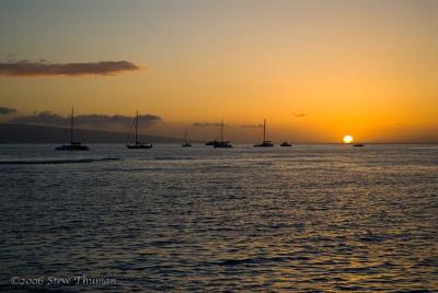 The Sun Kisses the Sea