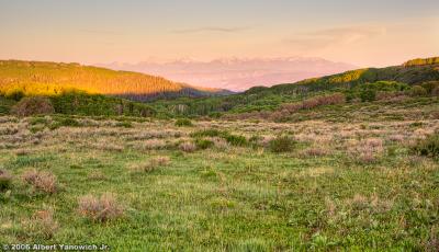 The Back of the La Sals