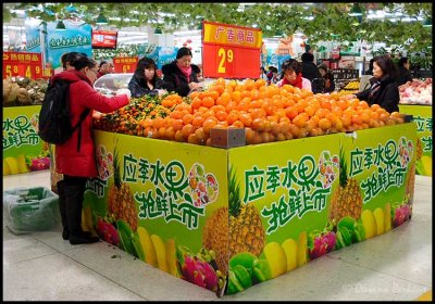 Wallmart - Mandarin oranges are the must!
