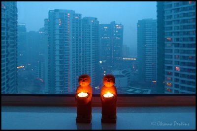 Window & candles
