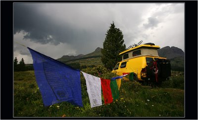 Prayer Flags, San Juan Mnts, Colorado