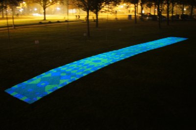 Lichtgevend tapijt