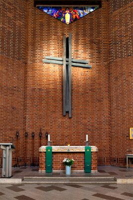 Altaret i Kista kyrka