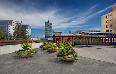 Bostadsmilj i Kista - Sorterrassen