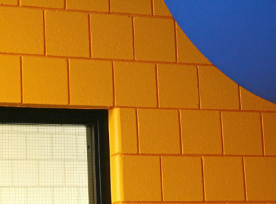Yellow, Blue and a Window Too