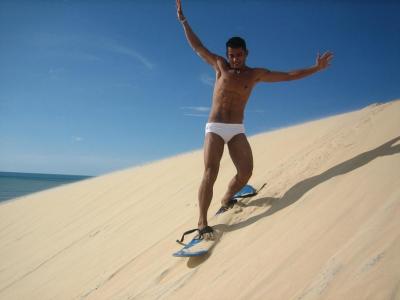 sandboarding