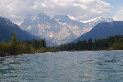 Robson Mountain from Freizier river