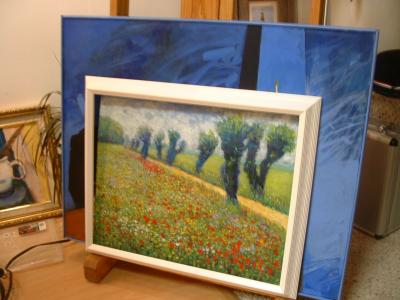 Poppies  oil  18x24