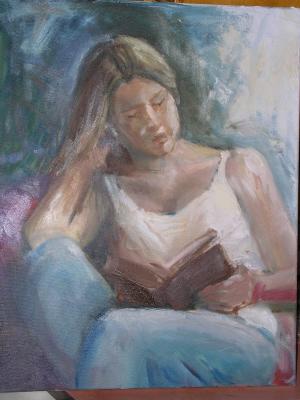 Robin,      oil,      20 x 16