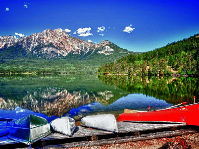 Waiting for a Day on  the Lake