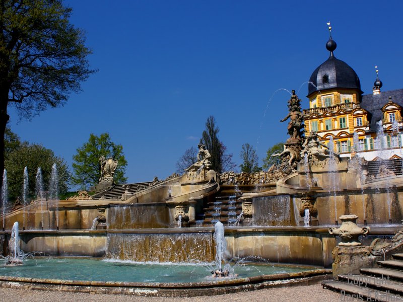 Fountain at Schlo Seehof