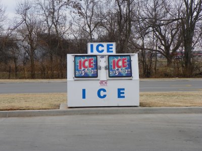 Prices of bagged ice