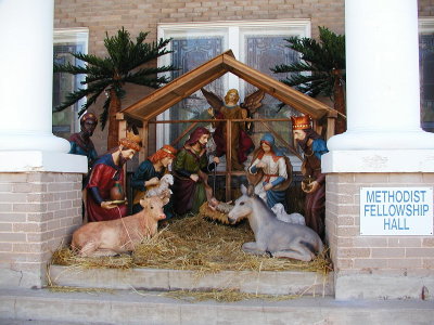 Nativity Scene - First United Methodist Church