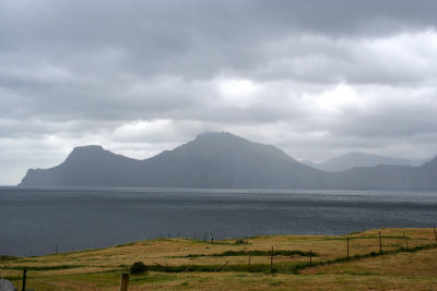 Nestindar and Gasafjell on Kalsoy