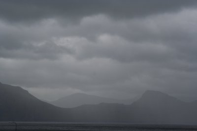 Rain over Kalsoy