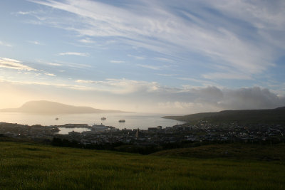 Dawn over Thorshavn