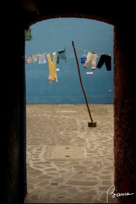 Laundry on Burano Island