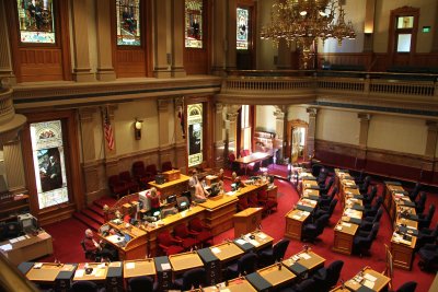 Capitol Interior:  Senate Chamber