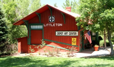 Littleton Atcheson, Topeka & Santa Fe RR Depot