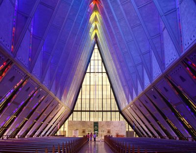 US Air Force Academy: Protestant Chapel