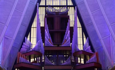 US Air Force Academy: Protestant Chapel:  Organ