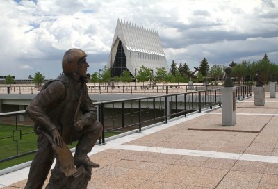 US Air Force Academy: Terrace & Chapel