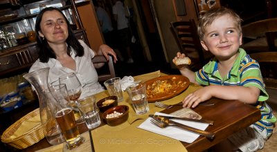 De la bonne bouffe italienne...en Italie...quel privilge. 