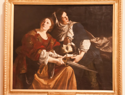 Judith et la servante avec la tte d'Holopherne (1611-1612 env.)