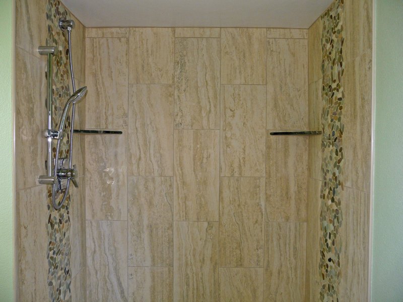 Finished Shower & Paint