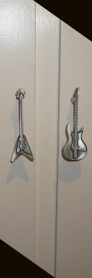 Cool Rocking Guitar Cabinet Pulls by D'Artefax